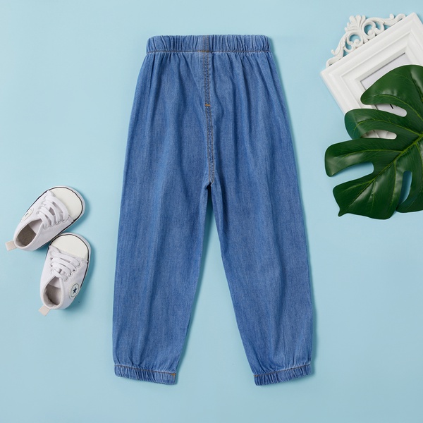 Baby / Toddler Adorable Airplane Embroidery Jeans