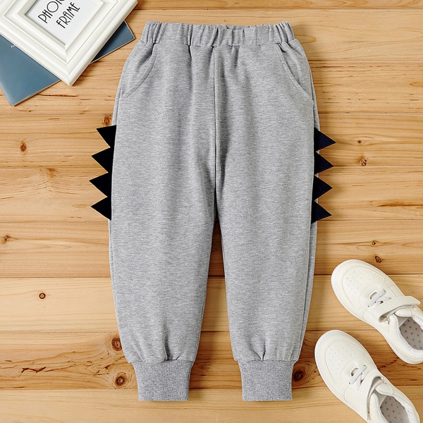 Toddler Boy 3D Animal Solid Casual Pants