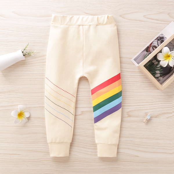 Baby / Toddler Boy Rainbow Striped Solid Pants