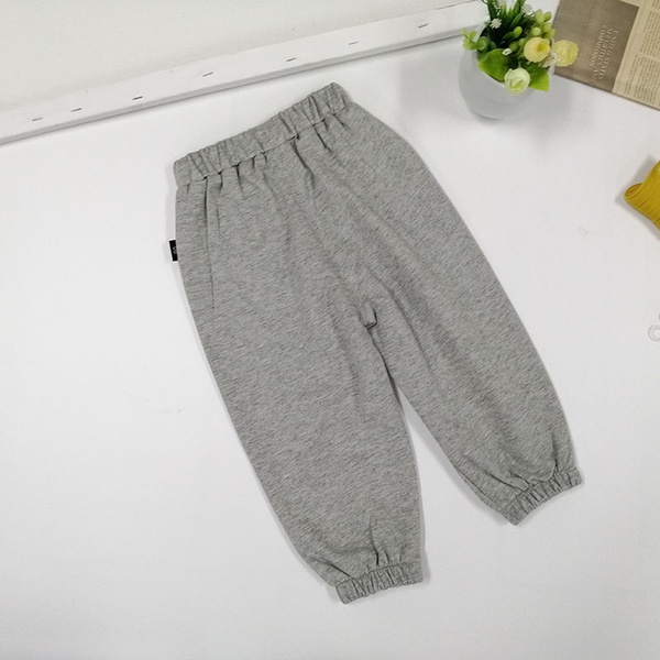 Toddler Boy Letter Print Solid Casual Sporty Pants