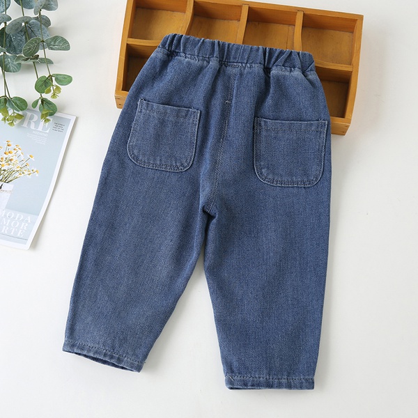 Toddler Solid Pocket Jeans
