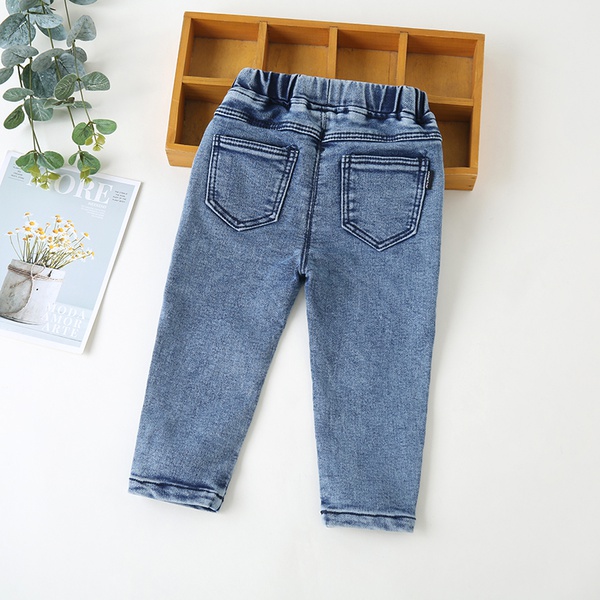 Toddler Solid Pocket Jeans