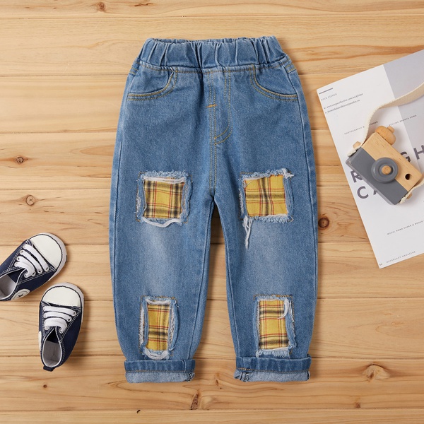 Baby / Toddler Boy Trendy Ripped Jeans