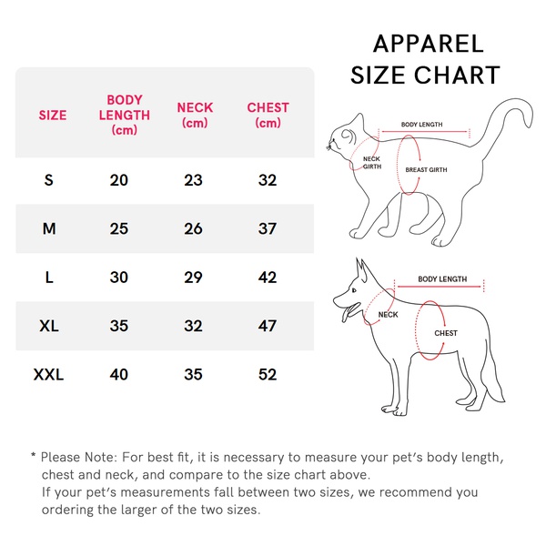Pets can wear pajamas (super comfortable)