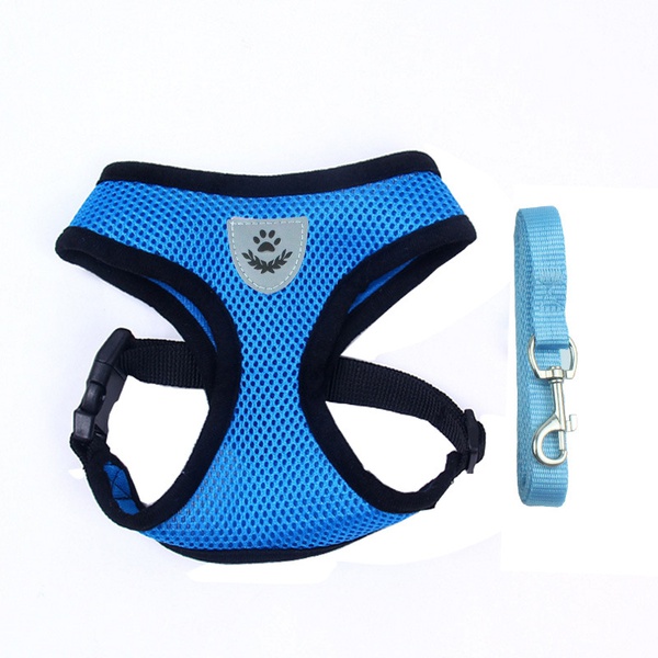 Pet breathable chest strap leash