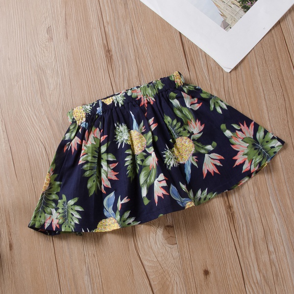 Baby / Toddler Girl Pretty Floral Print Skirt
