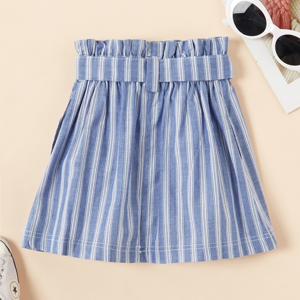 Baby / Toddler Girl Stylish Striped Bowknot Skirt