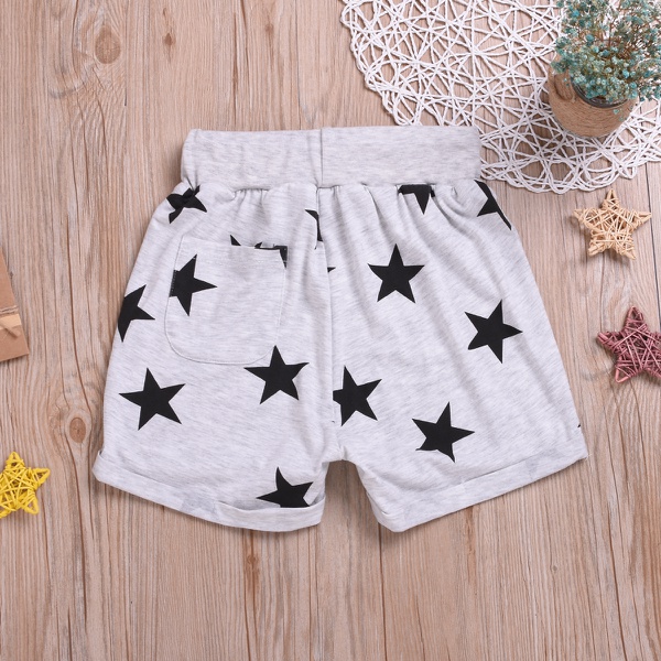 Toddler Boy Stylish Stars Print Shorts
