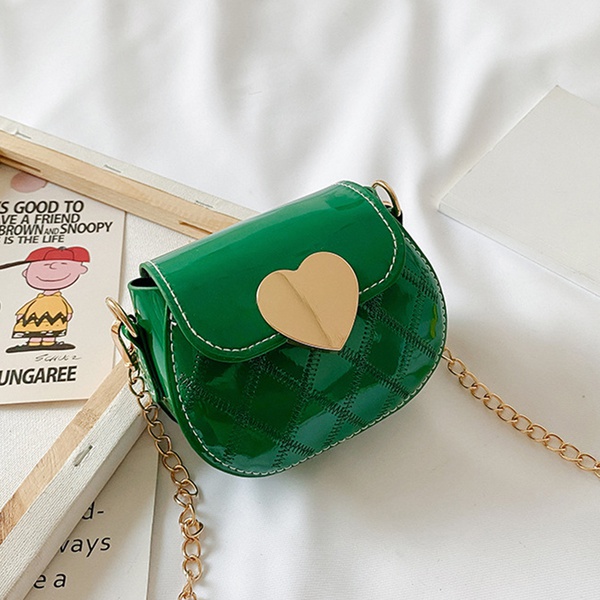 1-Pack Multi-color Heart Shoulder Bag for Girls