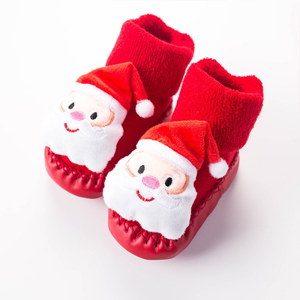 Baby Christmas Character Decor Floor Socks