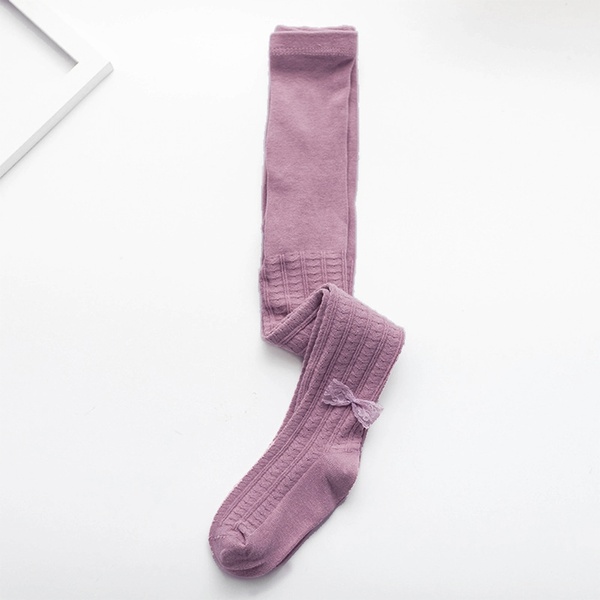 Baby / Toddler Comfy Bow Decor Tights