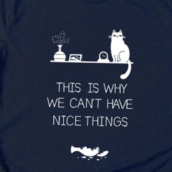 Pretty Short-sleeve Letter Printed Loose Tee For women