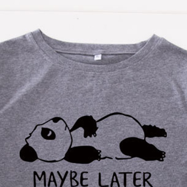 Pretty Panda Printed Short-sleeve Tee
